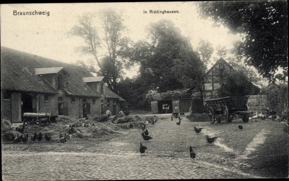 PC Riddagshausen Braunschweig in Lower Saxony, Riddinghausen, homestead