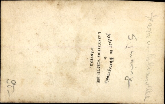 CdV Marie of Hohenzollern-Sigmaringen, portrait