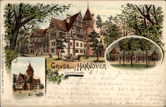 Chromo-Litho Hannover in Lower Saxony, Lister Tower