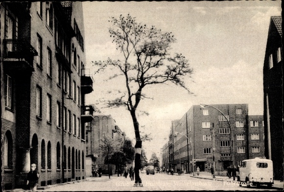 Ansichtkaart Hamburg Mitte Wilhelmsburg, Fährstrasse