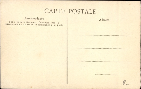 Ansichtkaart Paris XV, Crue de la Seine 1910, Transport des Malades a l'Hopital Boucicaut