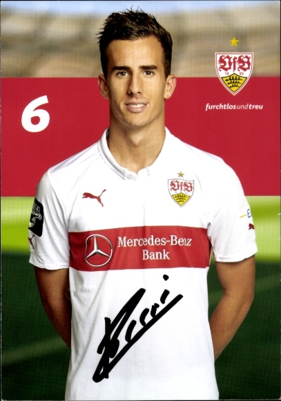 Autogrammkarte Fußballer Francesco Lovric, VFB Stuttgart, Autogramm