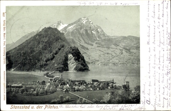 KP Stansstad Kt Nidwalden, Pilatus, widok ogólny