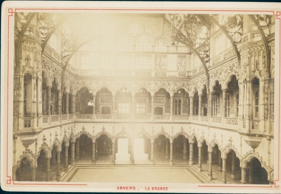 Cabinet photo Antwerp Antwerp Flanders, La Bourse
