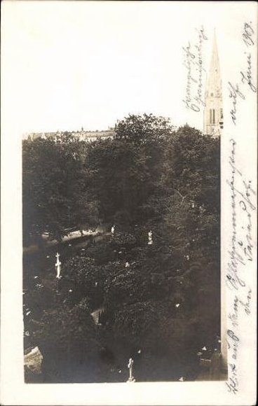6 old PCs from Germany, unknown location, various buildings and views