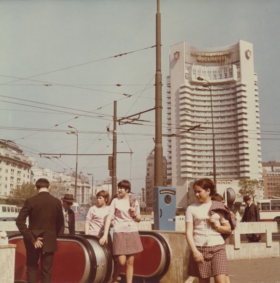 Photo Spremberg, Hans Joachim, Bucharest Romania, Boulevard Magheru, Hotel Intercontinental