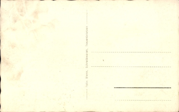 Postcard Treuenbrietzen in Brandenburg, Adolf Hitler Street