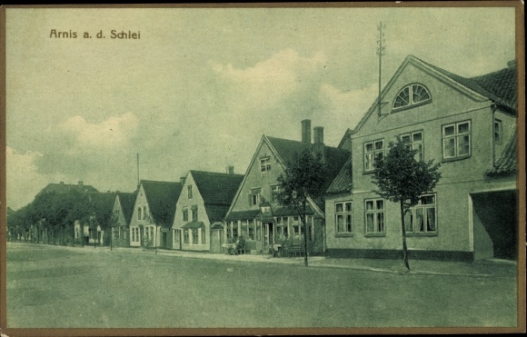 Ak Bad Arnis an der Schlei, Straßenpartie