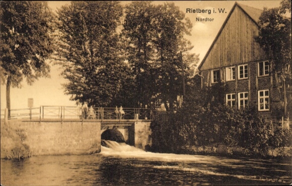 Ak Rietberg in Westfalen, Noordpoort