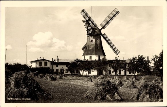 Ak Westerholz in Angeln, Westerholzmühle, Das schöne Angeln