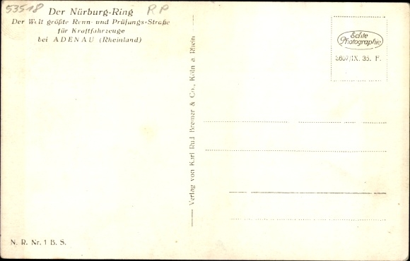 Artist PC Nürburg in the Ahrweiler district of Rhineland-Palatinate, Nürburger Ring, start and finish area