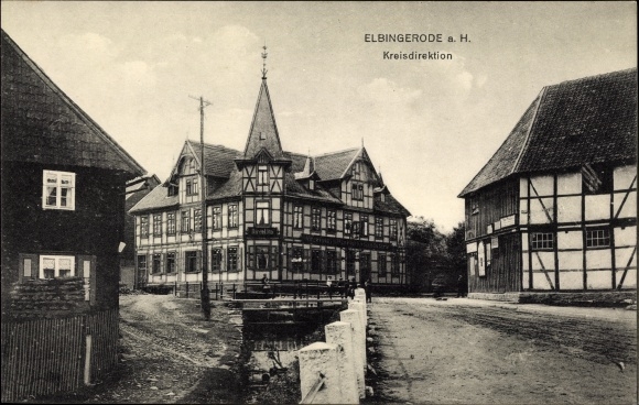 Postcard Elbingerode Oberharz am Brocken, District Directorate