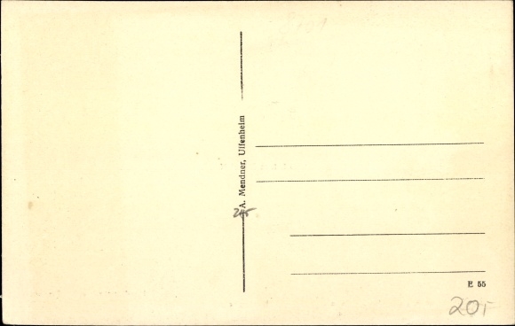 Postcard Gollhofen in Middle Franconia, inn zur Krone*, village party, storyline**