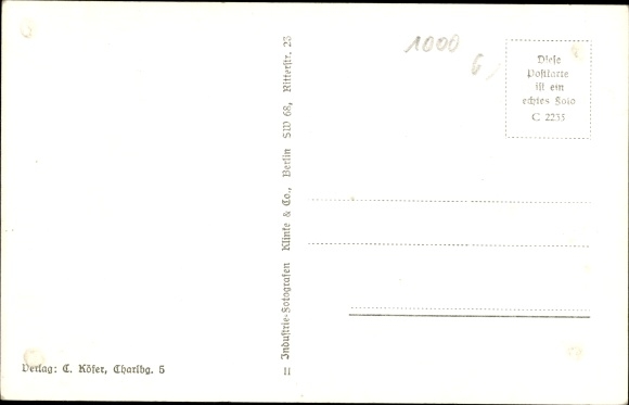 PC Berlin Charlottenburg, radio tower, overall view, building, handle &amp; Co. B 356