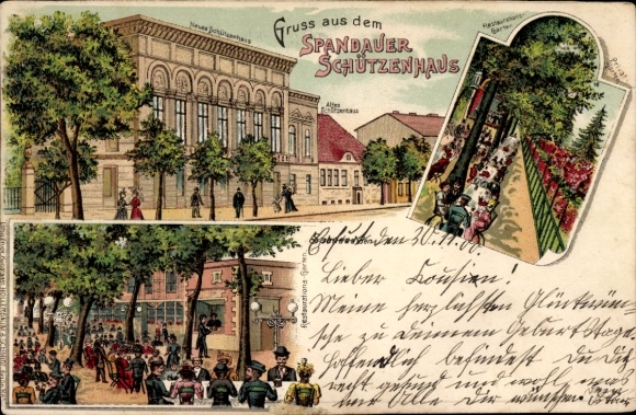 Litho Berlin Spandau, Schützenhaus, Restaurant