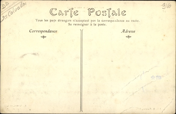 Postcard Thury Harcourt Calvados, Panorama de la Gare