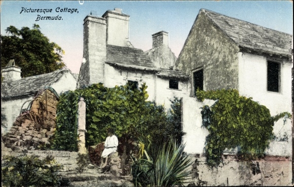 Postcard Bermuda, Picturesque Cottage