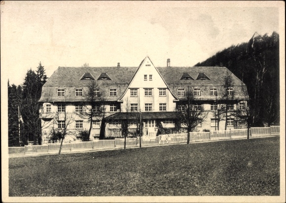 Ak Augustusburg im Erzgebirge, DAF-Reichsschule