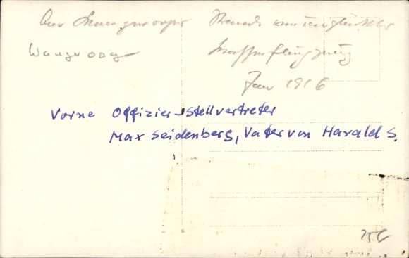 Photo Postcard North Sea resort Wangerooge, seaplane on the beach, January 1916