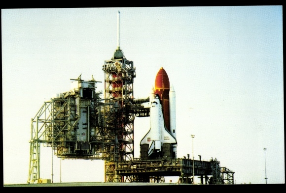 PC Florida, Kennedy Space Center, Space Shuttle Challenger op platform 39A