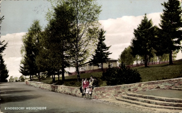 Postcard Bad Orb in the Spessart, Children's Village Wegscheide
