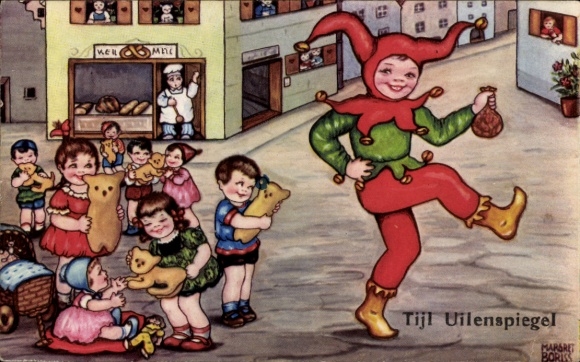 KP artystyczna Boriss, Margret, Till Eulenspiegel, dzieci, wypieki, Amag 0402
