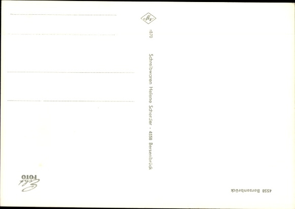 Ak Bersenbrück in Nedersaksen, gedeeltelijk zicht, kerk