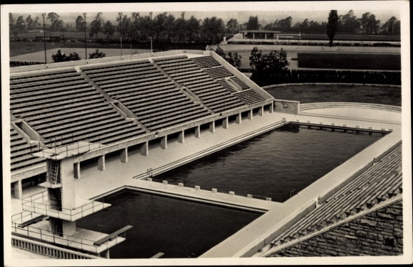 PC Berlin Charlottenburg Westend, Reichssportfeld, swimming stadium