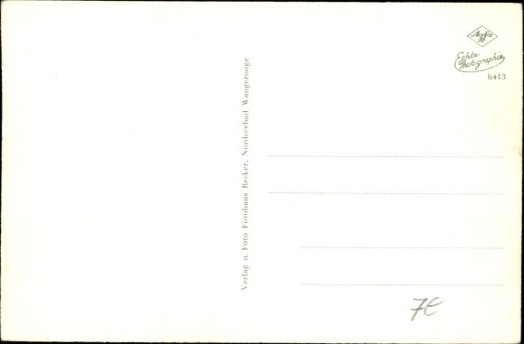 Postcard Wilhelmshaven in Lower Saxony, bathing ship Rüstringen