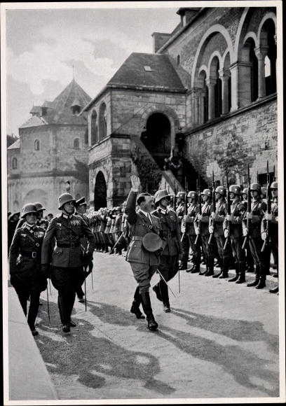 Collective picture Adolf Hitler, Goslar, Imperial Palace, Harvest Festival 1934, Collection No. 15 picture 75