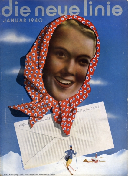 bauhaus the new line. January 1940 cover Richard Roth