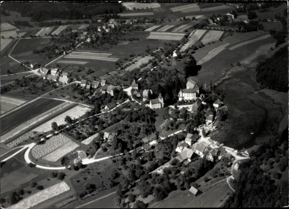 Foto Rechenberg Stimpfach in Württemberg, Fliegeraufnahme