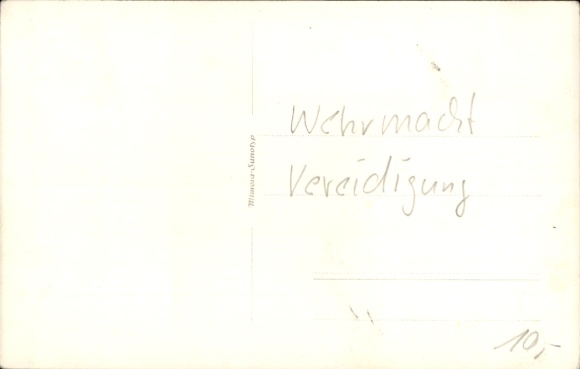 Photo Postcard swearing in the Wehrmacht