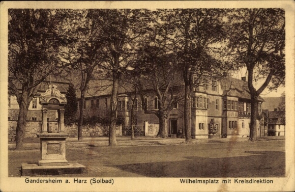 KP Bad Gandersheim am Harz, Wilhelmsplatz, siedziba powiatu