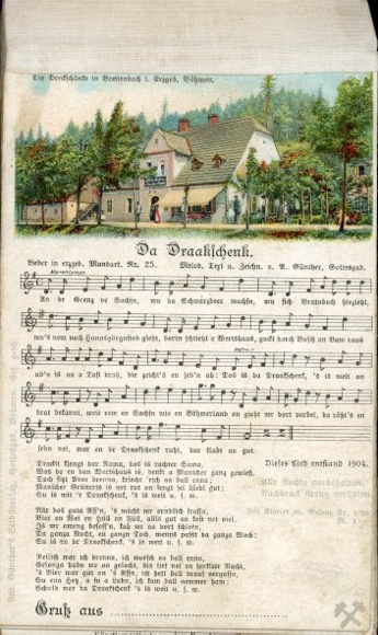 15 song cards in the album, Anton Günther