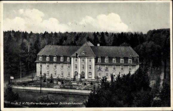 Ak Schledehausen Bissendorf in Niedersachsen, N.S.V. Müttererholungsheim