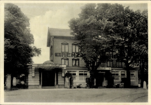 Postcard Hamburg Nord Hoheluft, Grenzhaus Hoheluft
