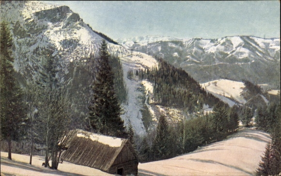 Postcard Styria, Teichalpe, Hochschwab