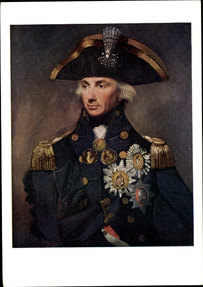 Artysta KP Brytyjski żeglarz wicehrabia Nelson, portret