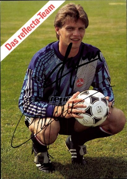 Autograph card footballer Stefan Crisan, 1. FC Nuremberg, autograph