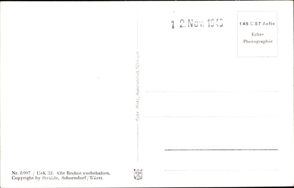 Postcard Salem in the Bodenseekreis Baden, Imperial Abbey, aerial photograph