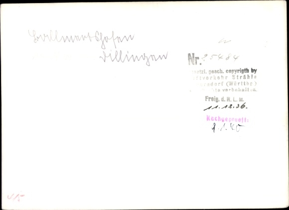 Postcard Dillingen in Saarland, Collegiate Church of St. Martin, Dillingen