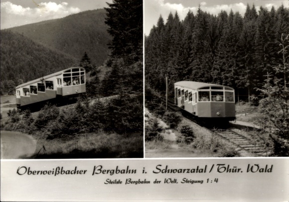 KP Schwarzatal w Turyngii, Oberweißbacher Bergbahn
