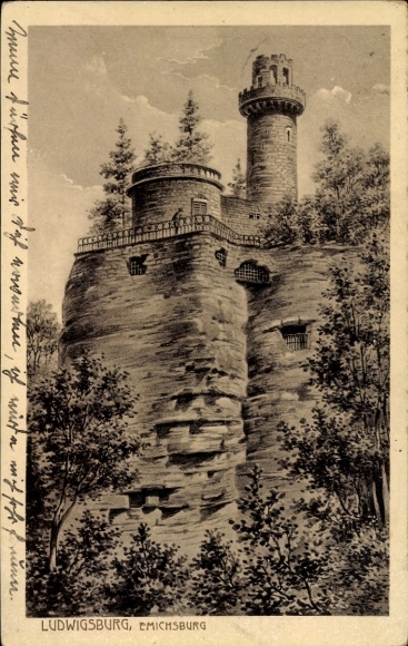 Ak Ludwigsburg in Württemberg, Emichsburg
