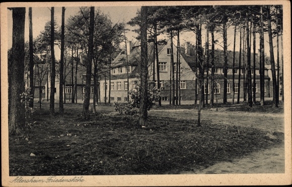 Postcard Rüdnitz im Barnim, Friedenshöhe retirement home