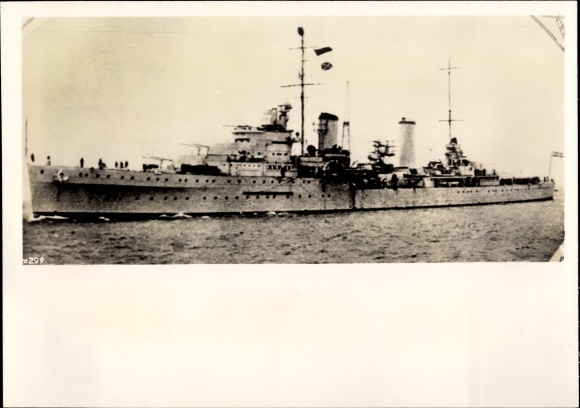 Foto Heinrich Hoffmann, Australischer Kreuzer Sidney, Dezember 1941