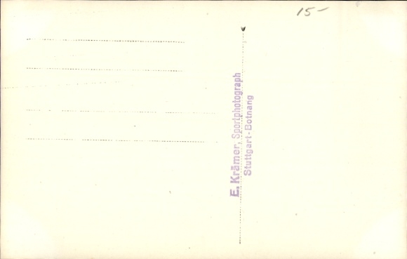 Photo Postcard 13th German Gymnastics Festival Munich July 1923, R. Kobs from Breslau, 1st winner in the 12-fight