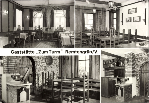 PC Remtengrün Adorf im Vogtland, restaurant Zum Turm, interior view