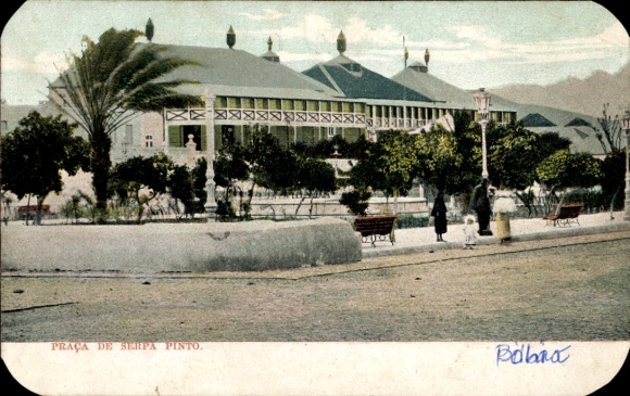 Ak São Vicente Cabo Verde Kap Verde, Praca de Serpa Pinto