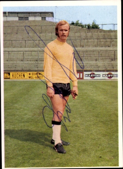 Obraz kolekcjonerski piłka nożna 1972, zdjęcie nr 5, Bernd Schrage, Borussia Mönchengladbach